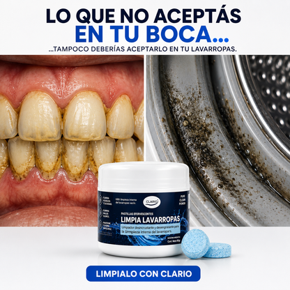 Pastillas CLARIO™ — Limpieza Profunda contra Hongos, Pelos y Humedad