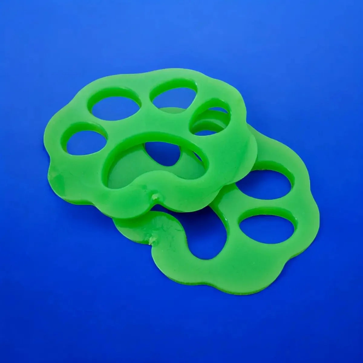Pack X2 Huellas Quita Pelos Pelusa Lavarropas Mascotas Auto Verde