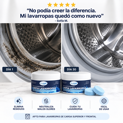 Pastillas CLARIO™ — Limpieza Profunda contra Hongos, Pelos y Humedad